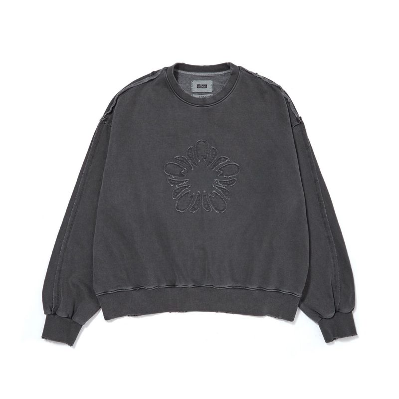 [Runway] MUGUNG Vintage Sweatshirt_Charcoal