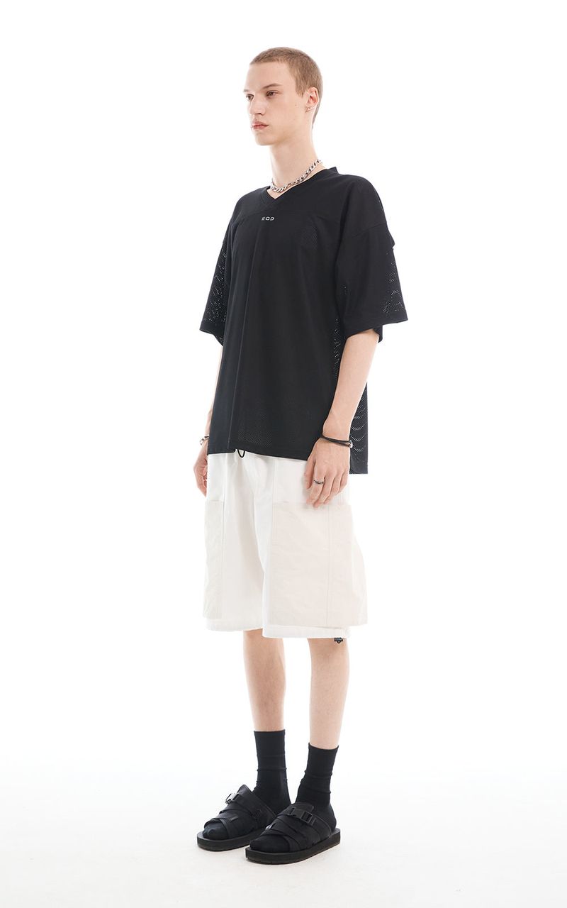 BERMUDA DRAWSTRING PANTS_CREAM