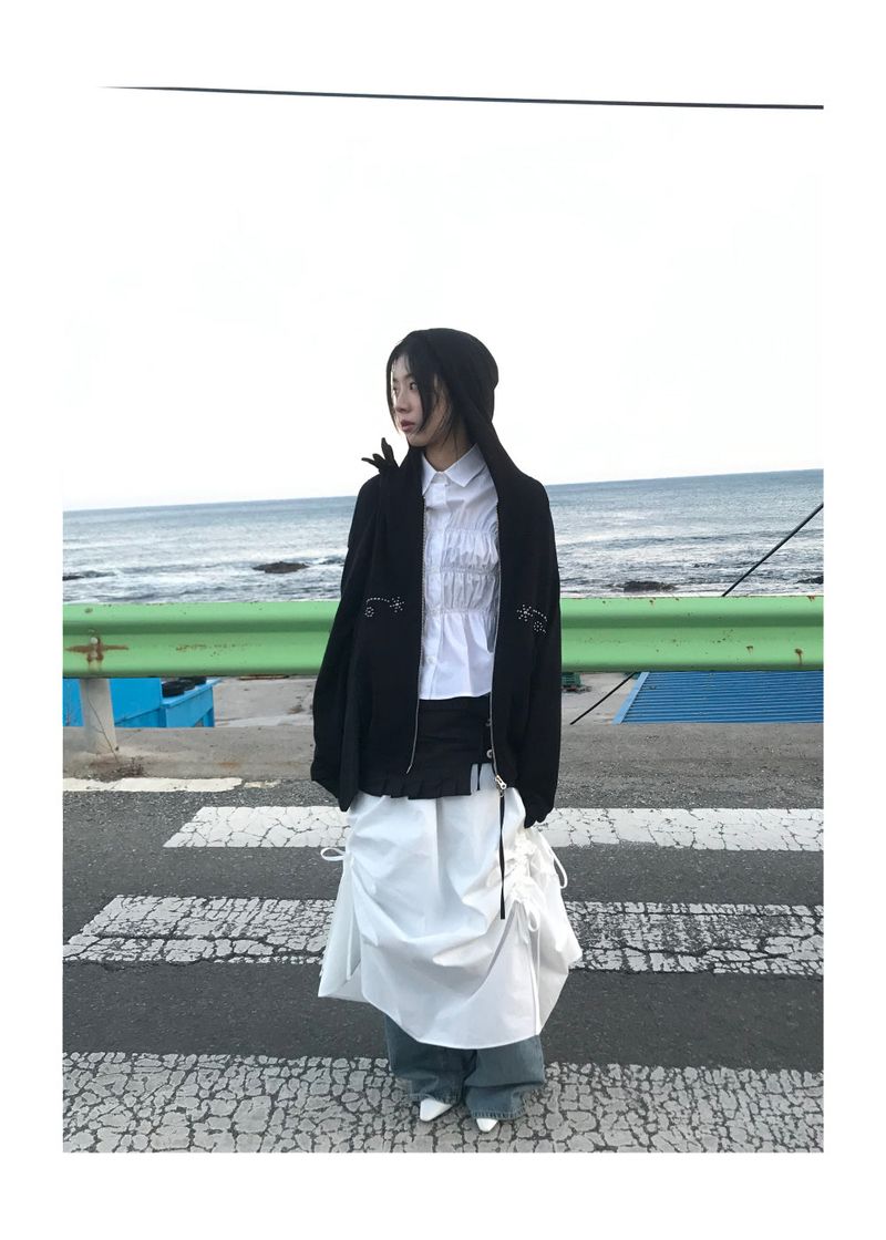 SIDE STRAP SHIRRING SK