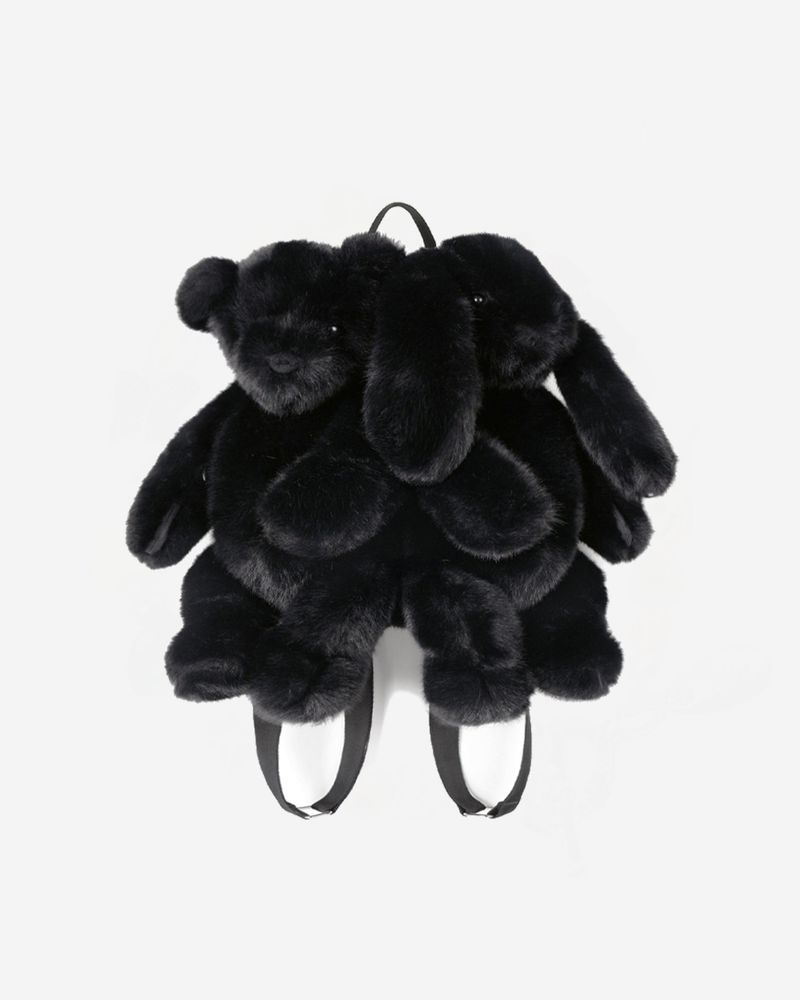 UNSTEADYMARKET（アンステディマーケット）の「Teddy&Bunny Bag_Black（Bags）」