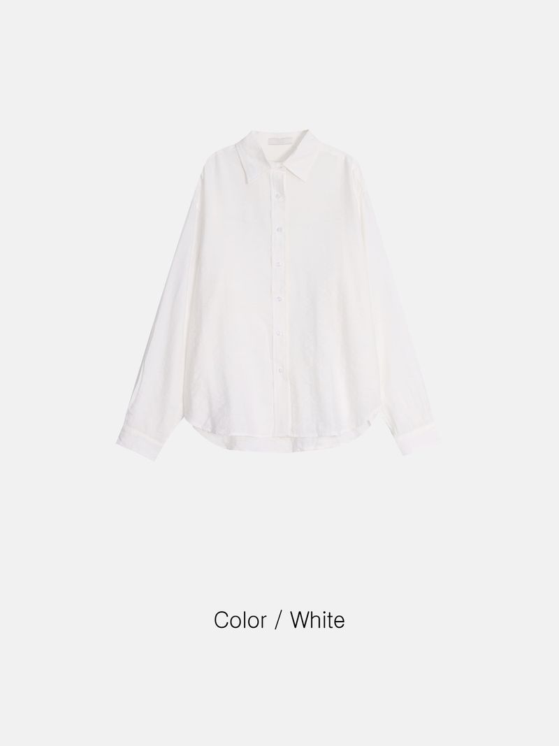 Haru Striped Silk Shirt