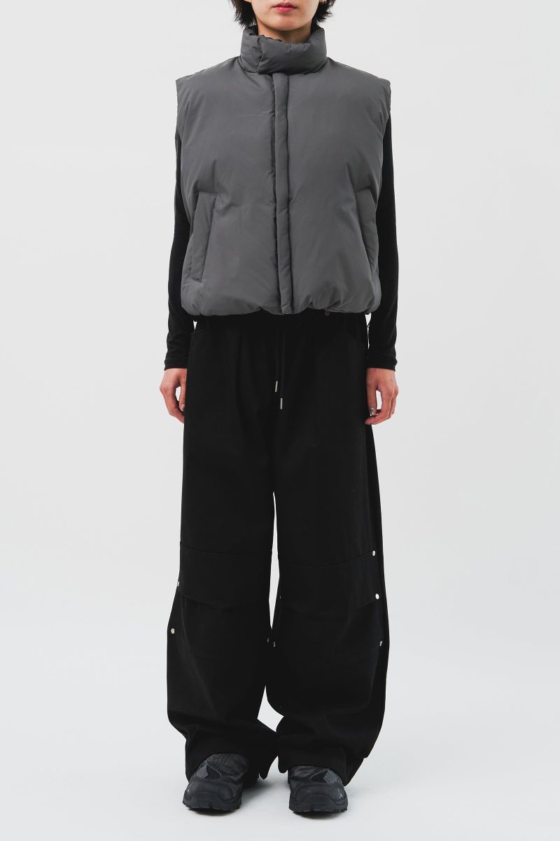 Toa Cropped Padding Vest (2color)