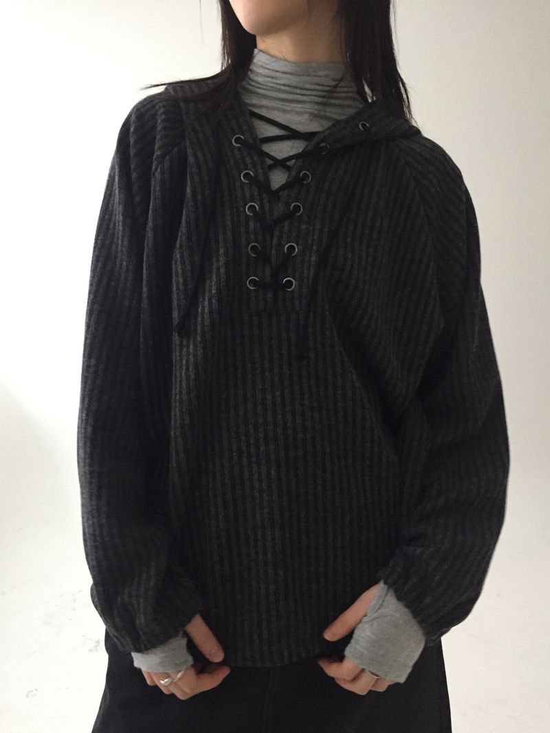 DUGGY（ダギー）の「String knit anorak（Tops）」