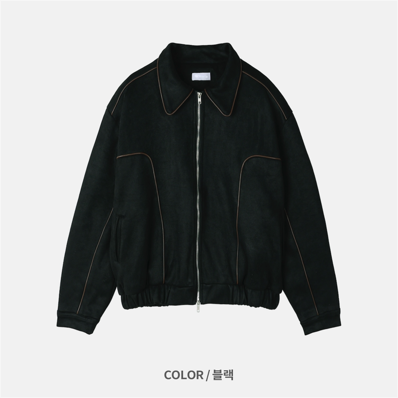 ベルベットスエードパッドジャケット(2 Colors)
