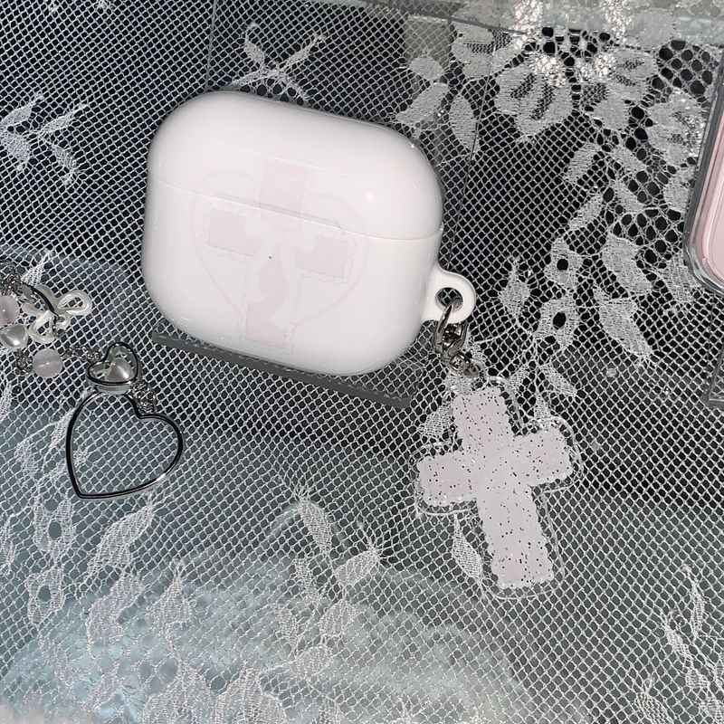lolita cross keychain