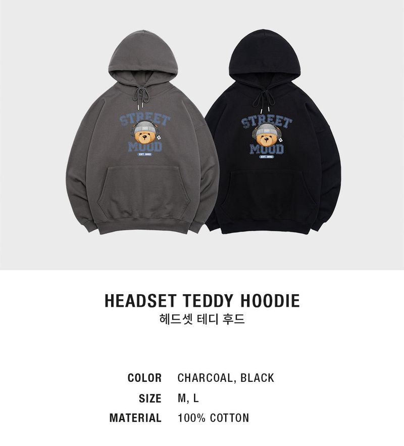 Headset Teddy Hoodie