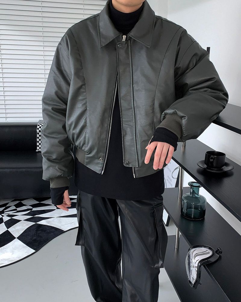 PS Chief Leather Bonding Jumper (3 colors)