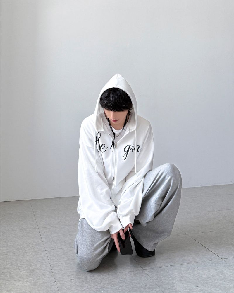 Java Stud Hood Zip-Up