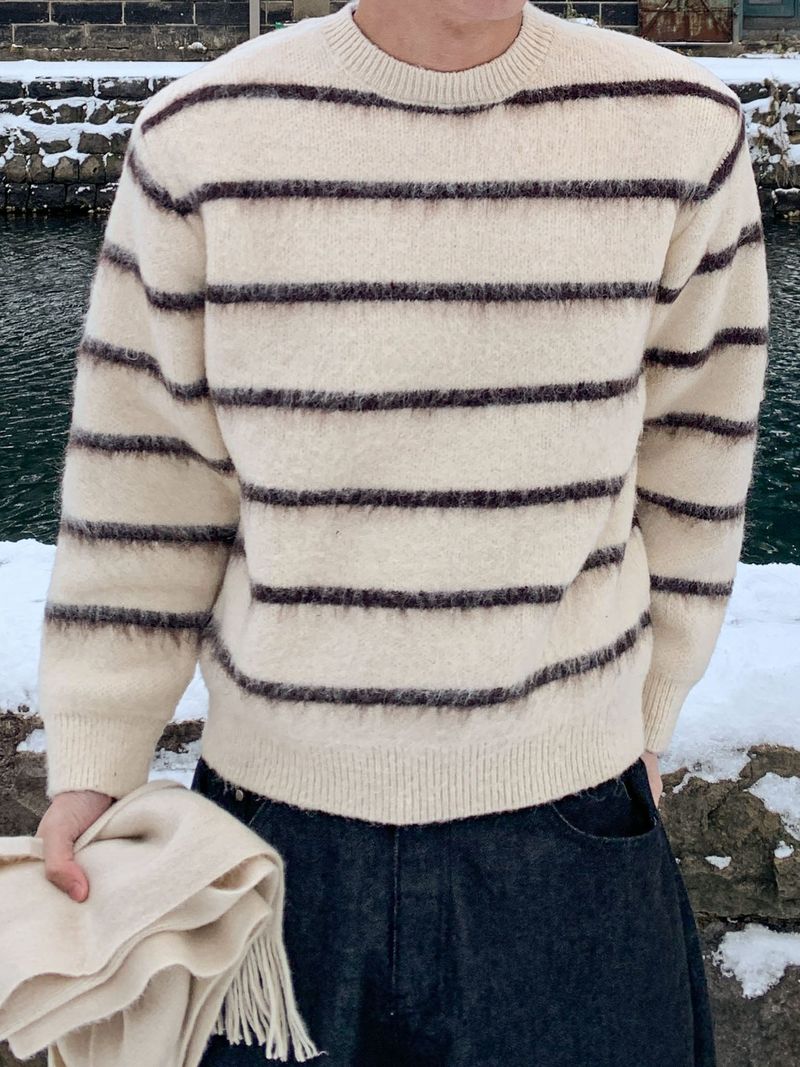 Er high-density mohair dangara knit