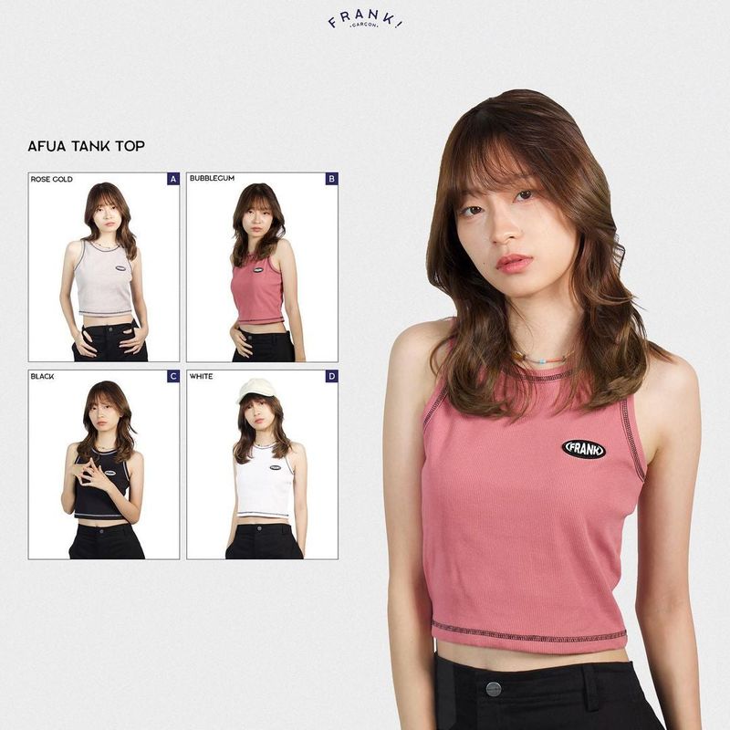 Afua Tank Top (White)