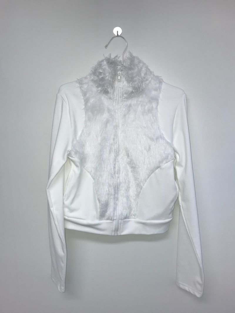 plumage zip-up (2 color)
