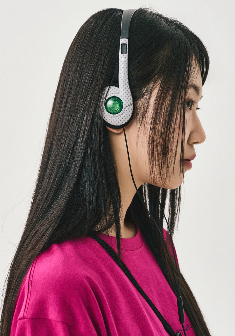 Wired Headset 002 Grey/Green