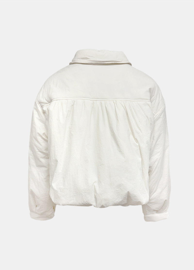 Aileen Light Collar Padded Jumper