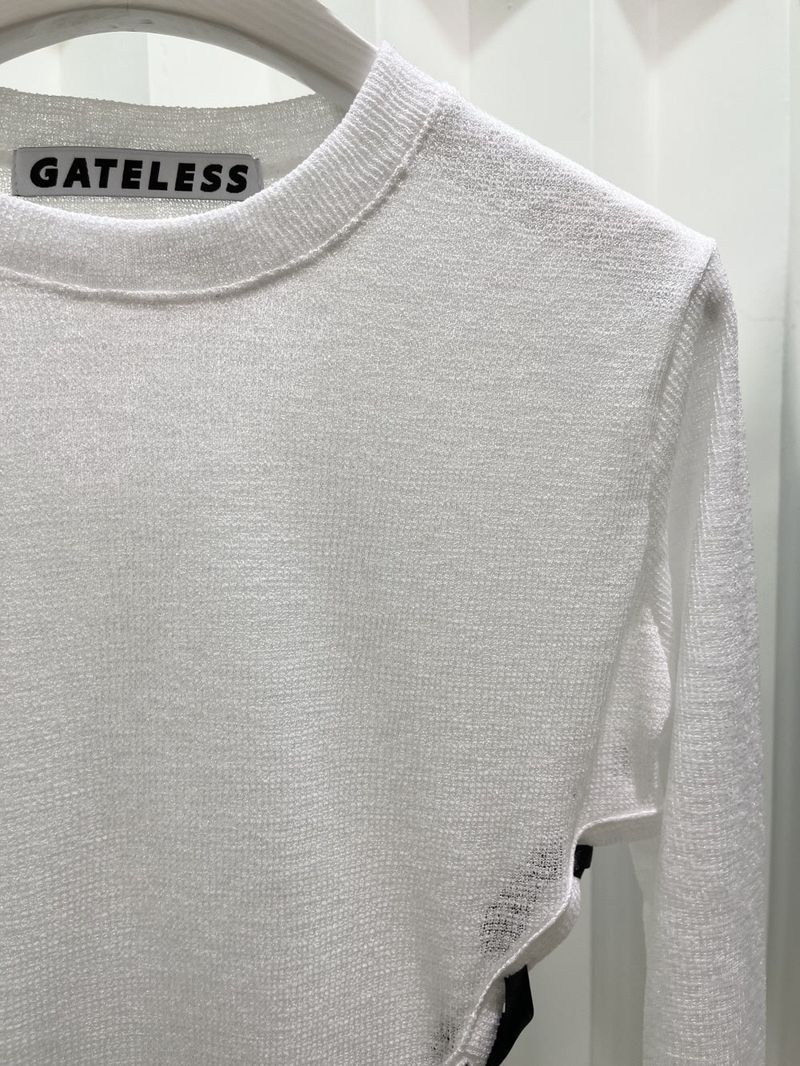 サイドリボンTシャツ