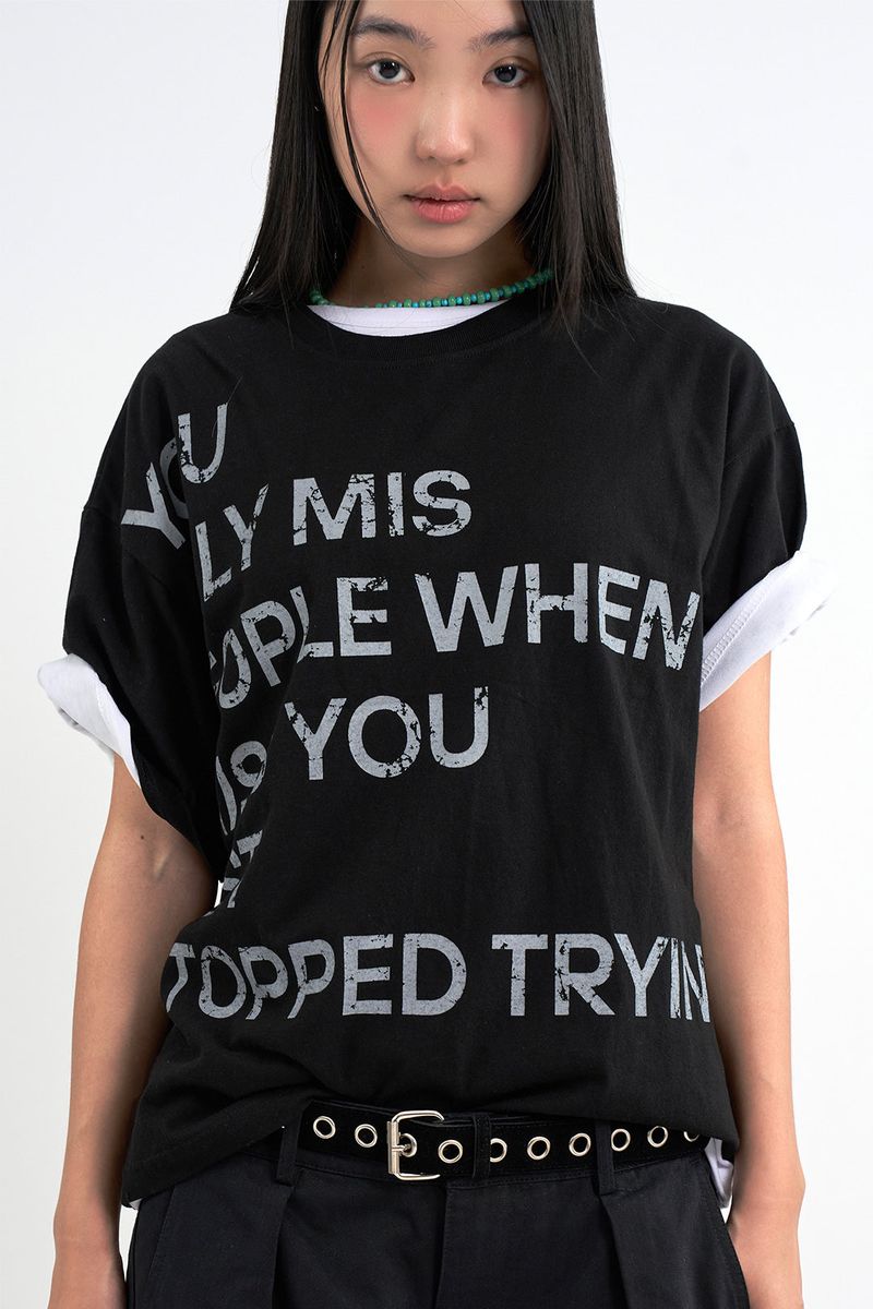 Only Print Crop T-shirt