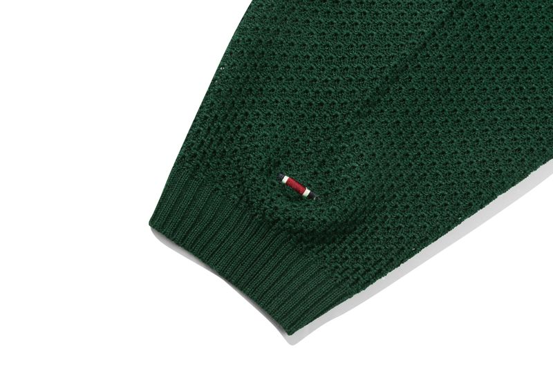 PUNCHING KNIT LONG SLEEVE_GREEN