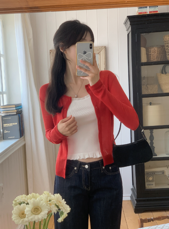 AT Summer Daily Round Cardigan (5color)