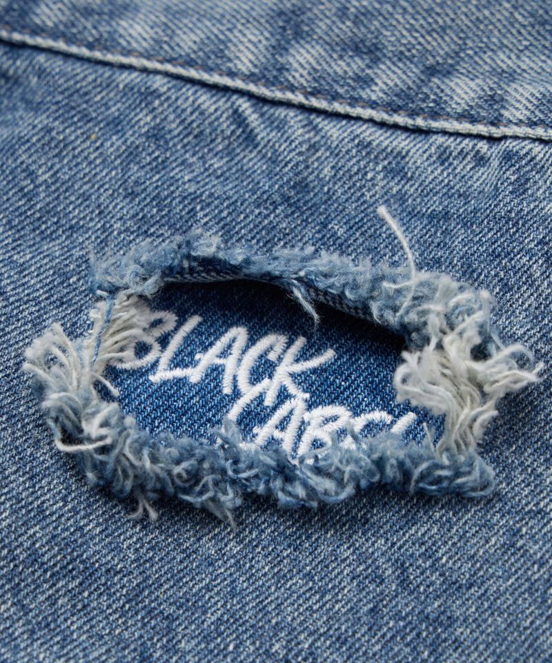 Denim Bermuda Shorts