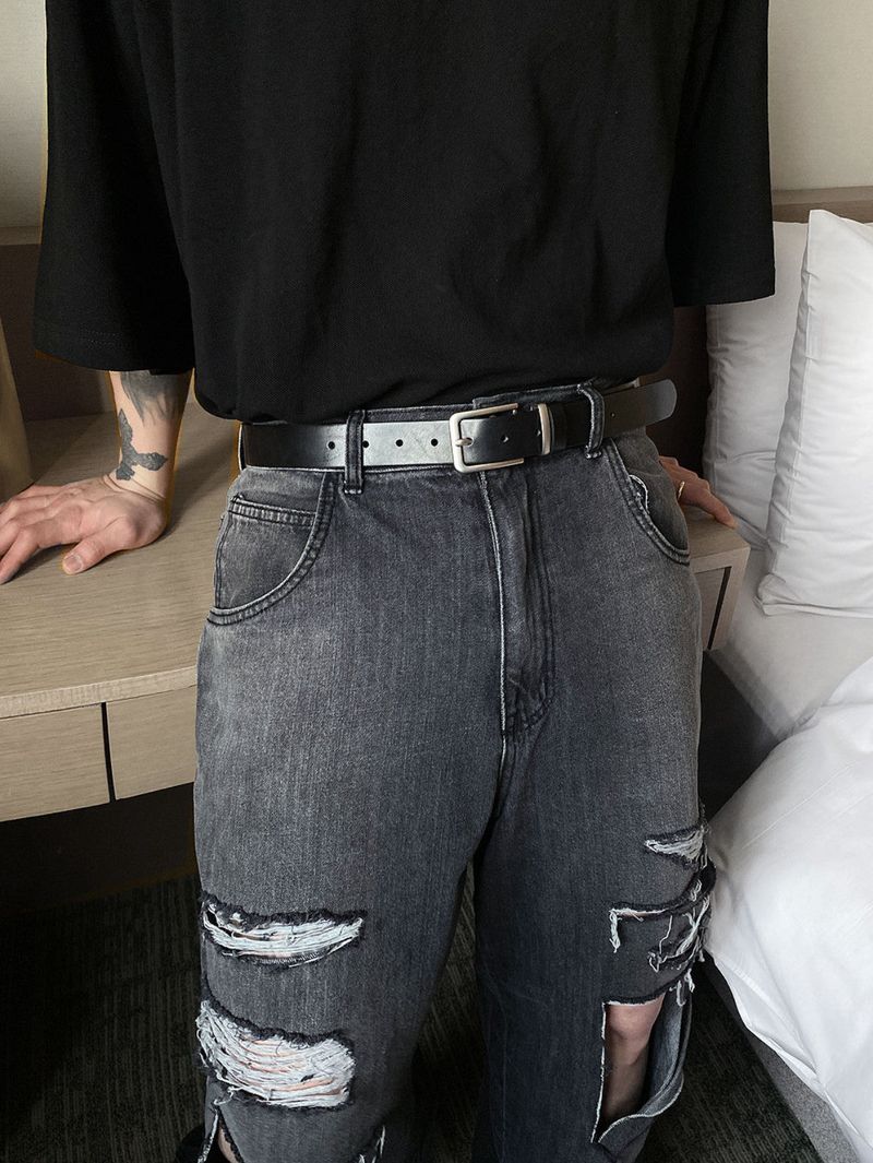 No.9378 J cowhide leather BELT