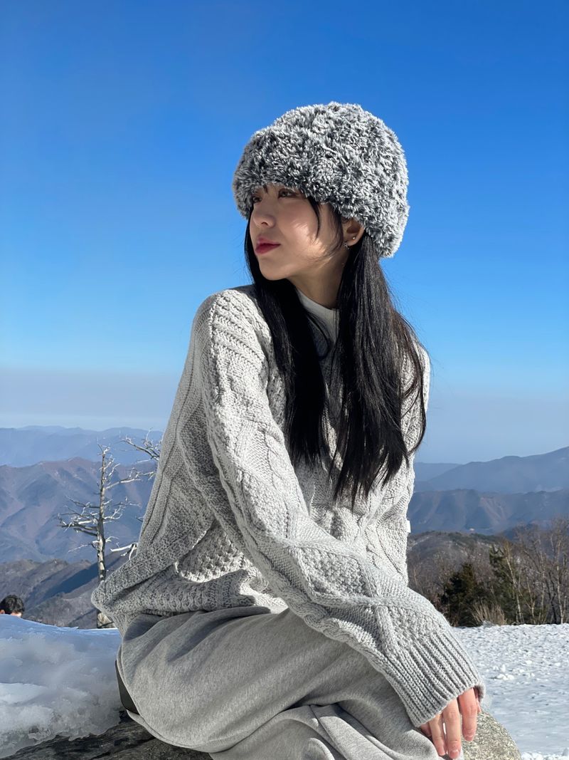 Faded beanie