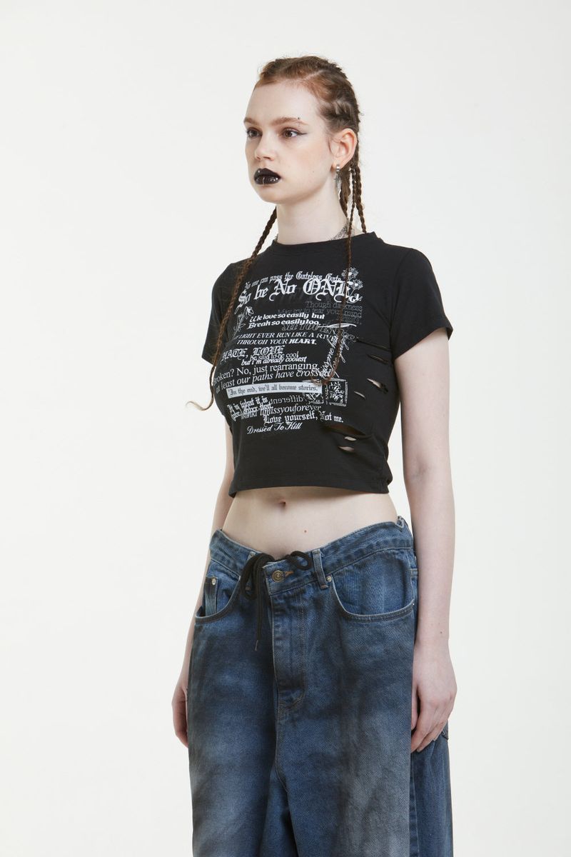 スナップTシャツ