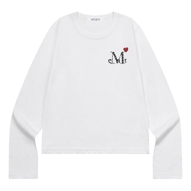 ラブリッツ ミニ ハート ロゴ ロングスリーブ T(2Color)