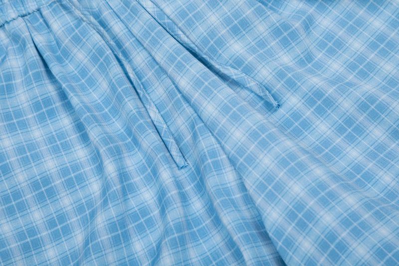 Check Balloon Shirring Pants 232008614