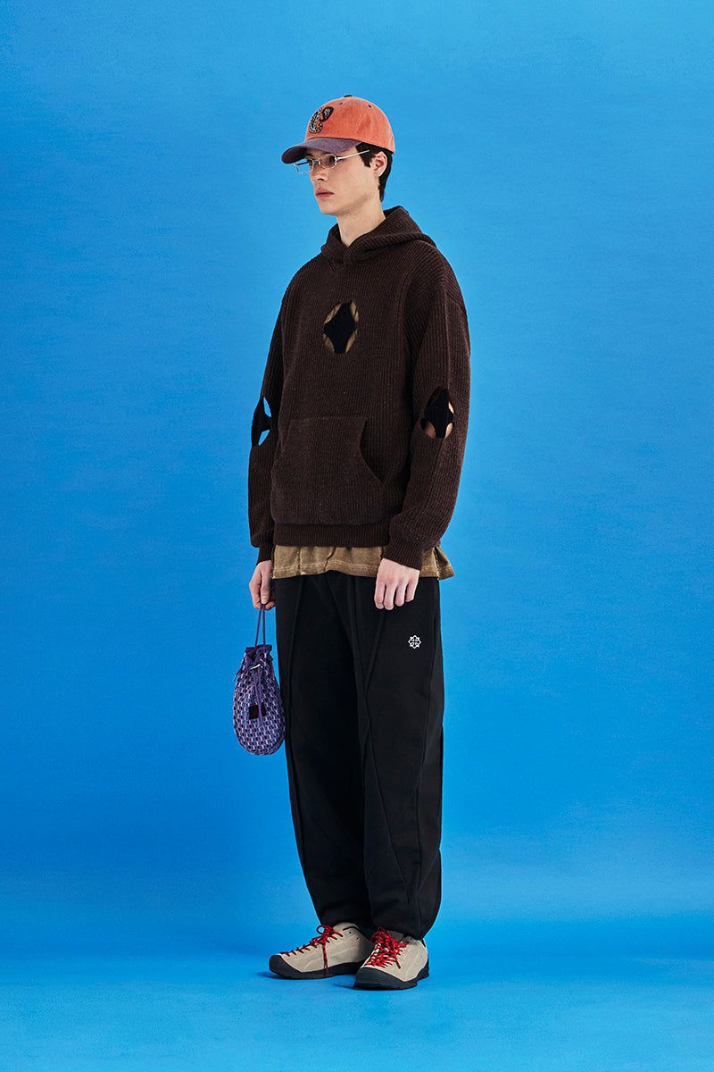DART SWEATPANTS / BLACK