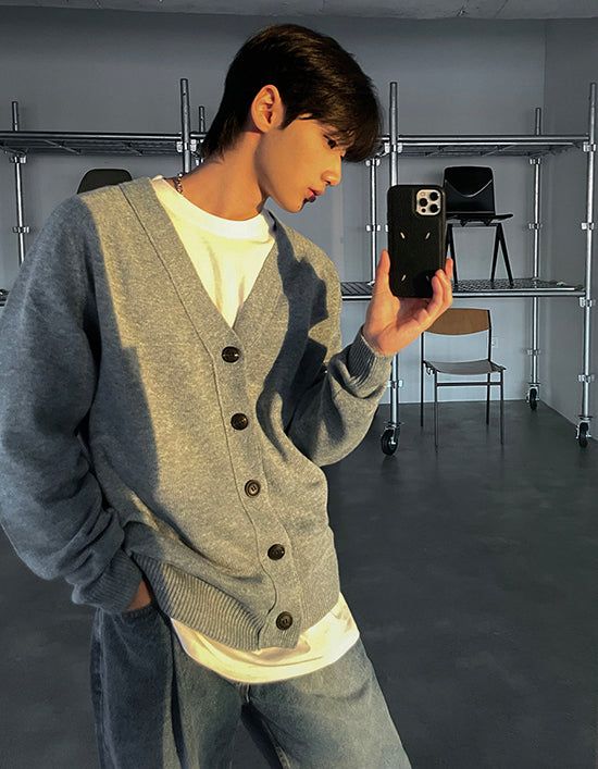 SP Fine Cash Cardigan (7color)