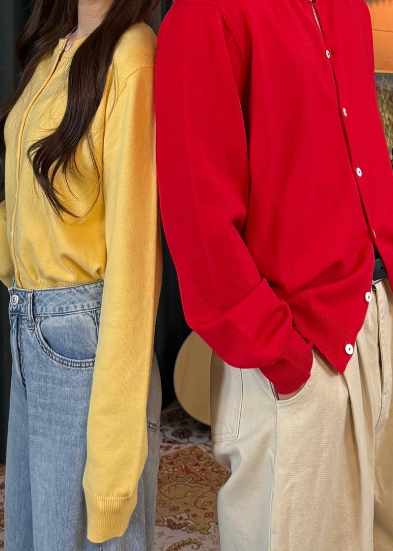 Women's Daily Washable Cardigan 10COLOR