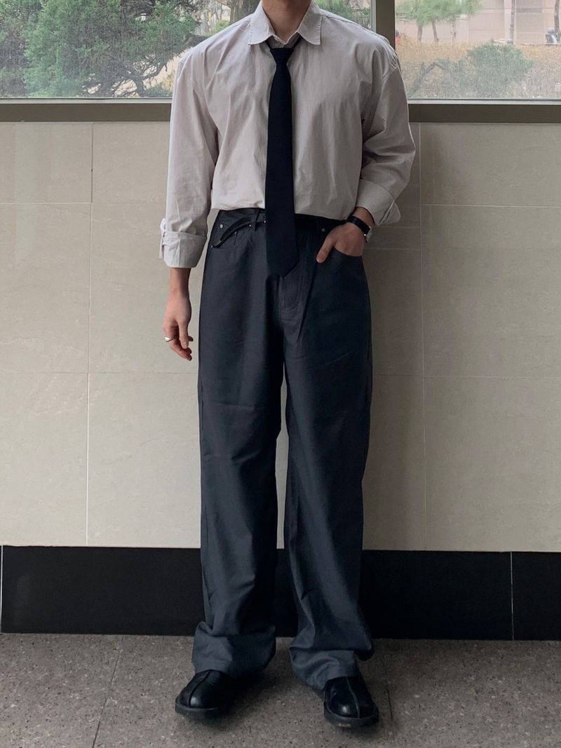 Urbano Straight Rivet Slacks