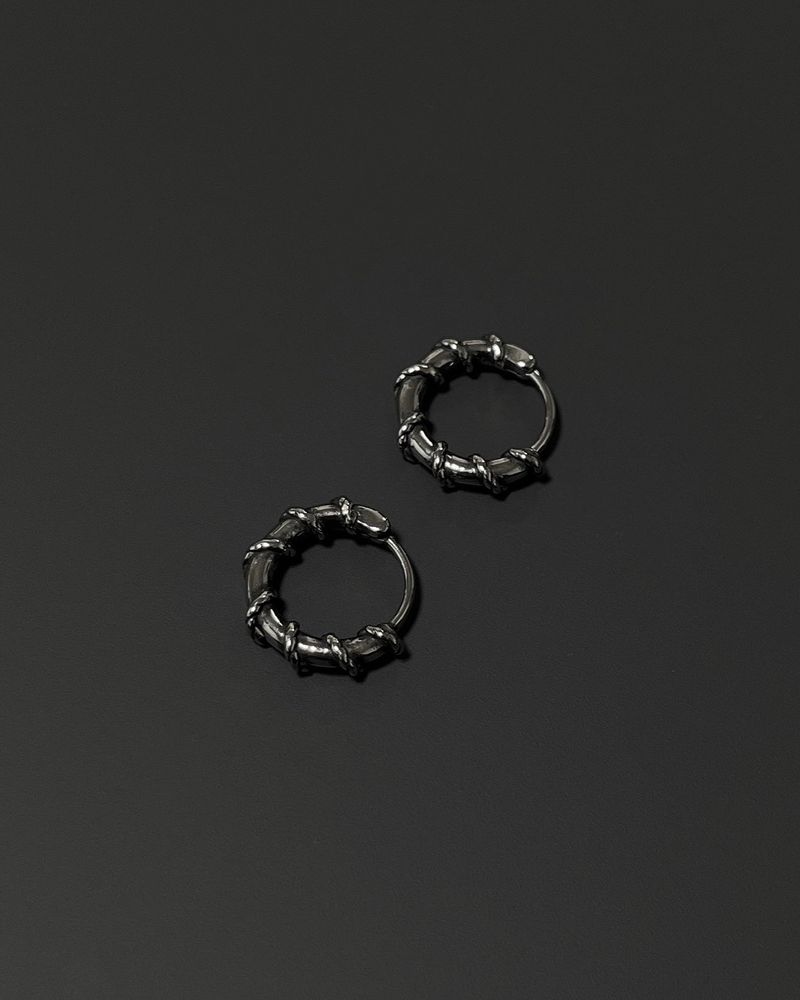 twist tangle earring