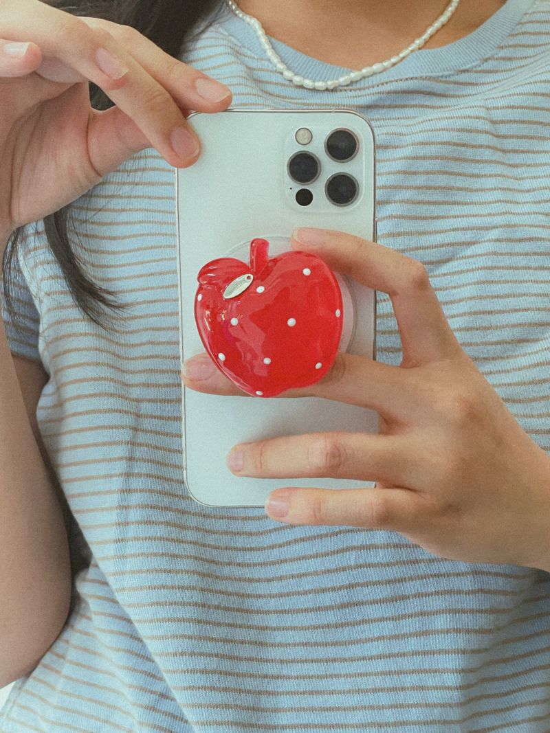 Large Dot Apple Tok Grip Tok Magsafe