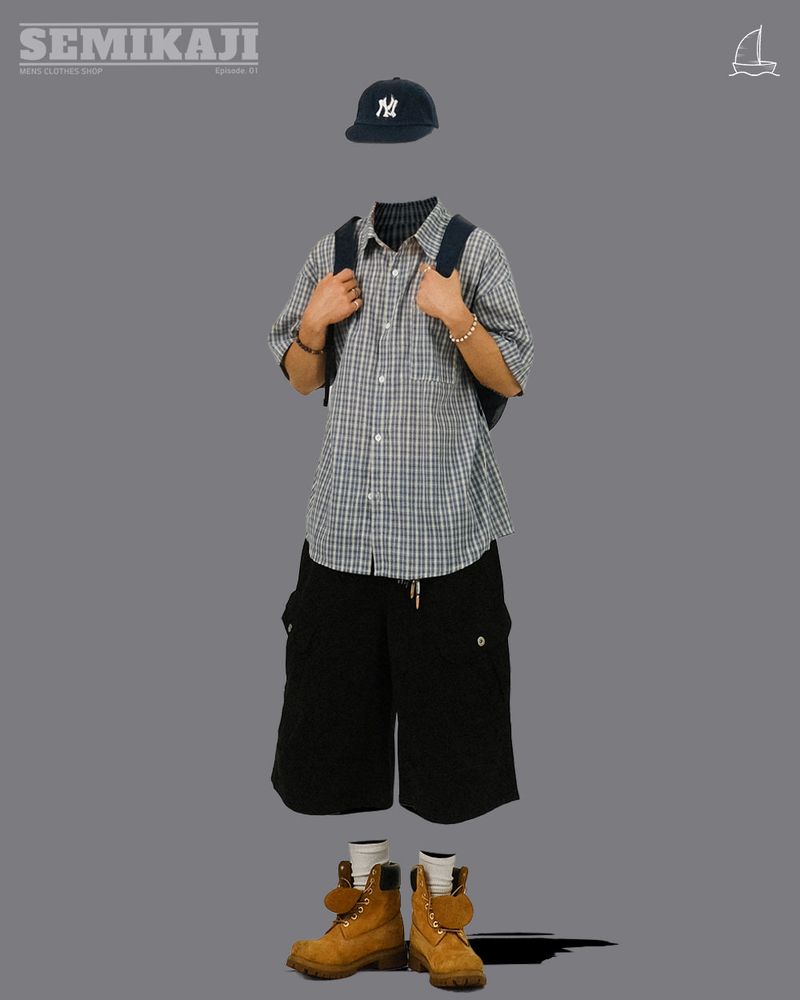 RS Cargo Cotton Bermuda Pants