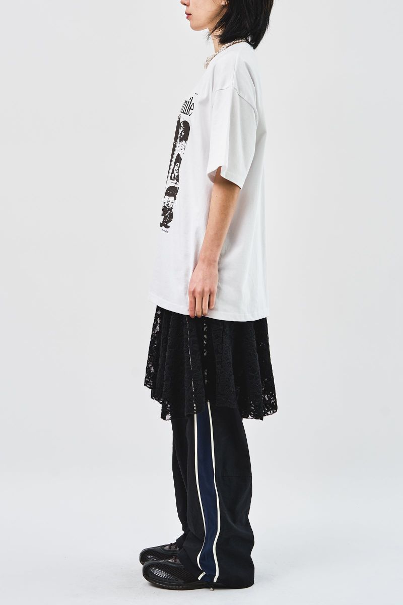 (W) Lace Layer Skirt (2color)