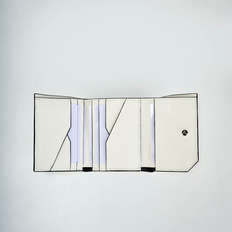 Cactus Leather Graphic Trifold Wallet
