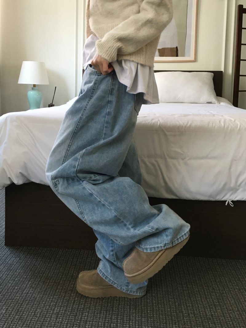 Double Cut Balloon Denim (4c)