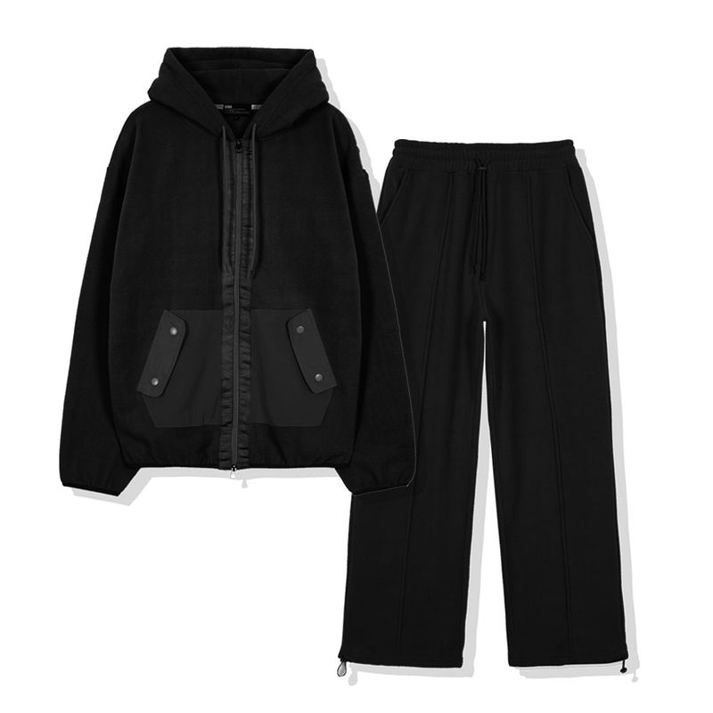 KND(ケイエンド)の「GUMKA FLEECE SET-UP BLACK(Setup)」