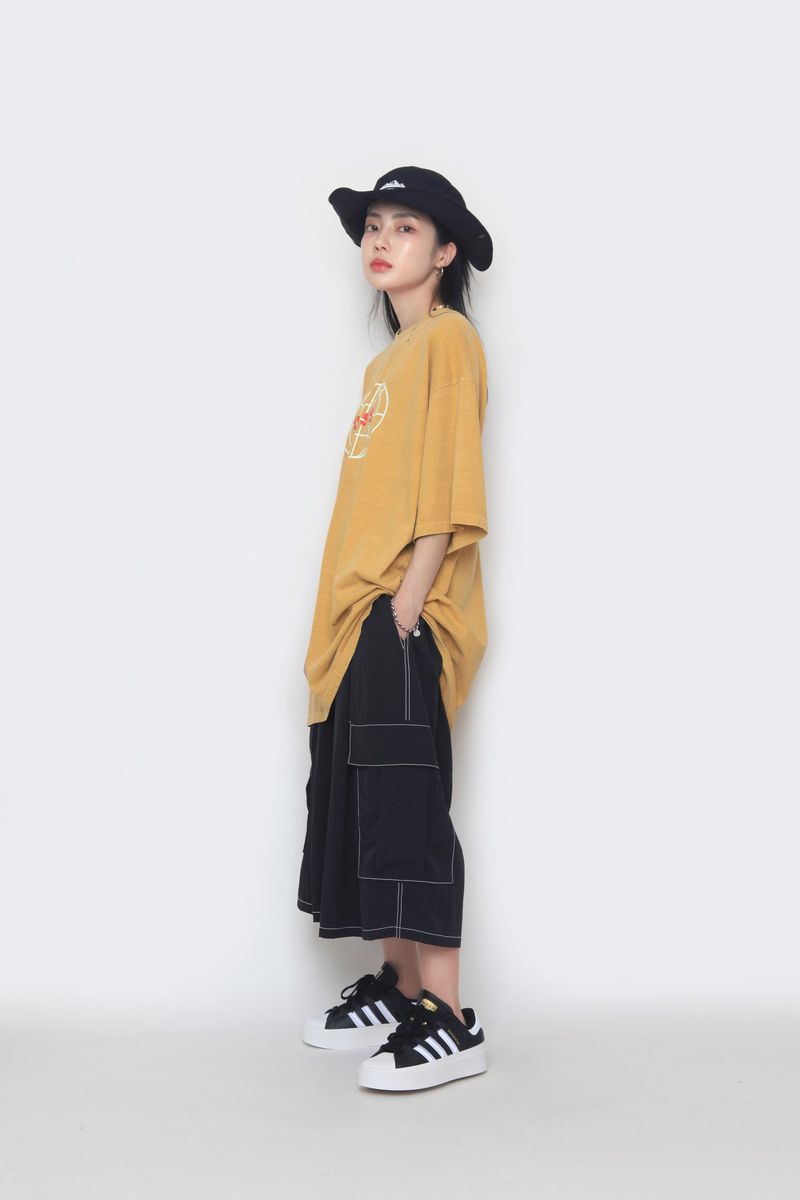 Stitch Bermuda Cargo Pants