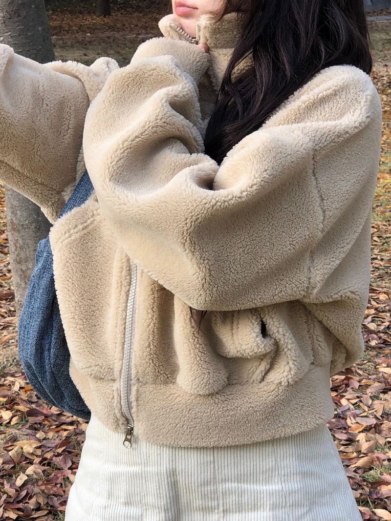 Teddy bear fleece jumper