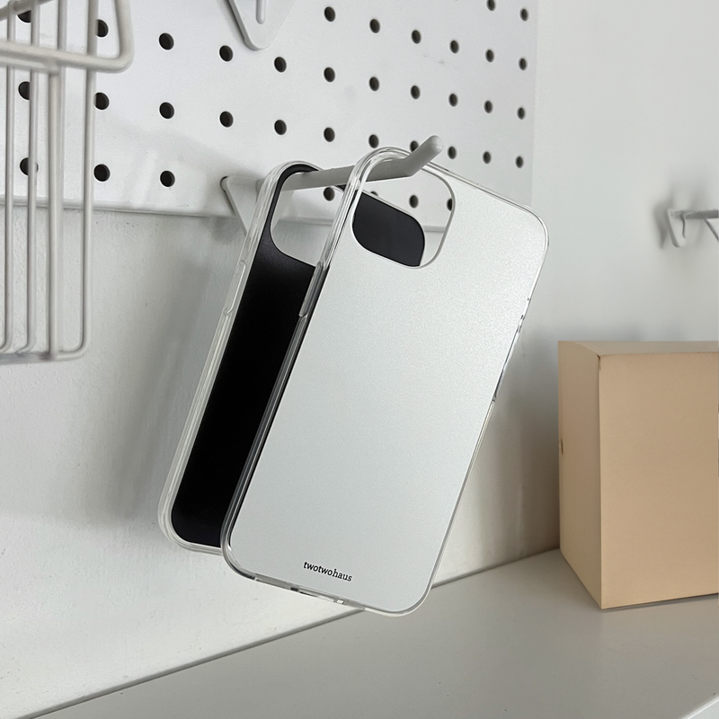 22 blank jelly case - white