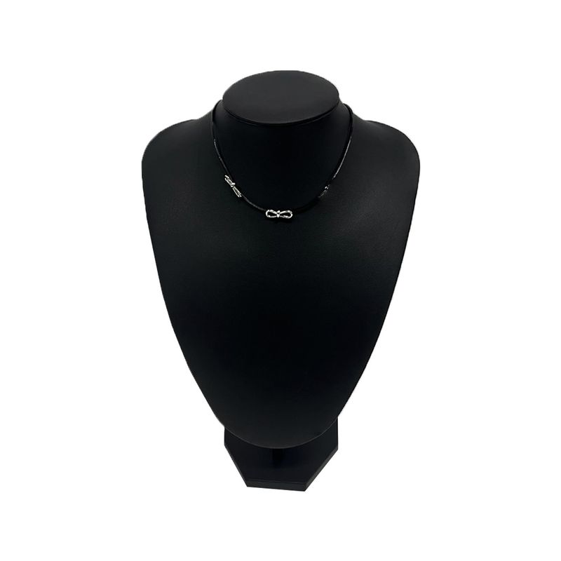 3-ribbon mini Choker