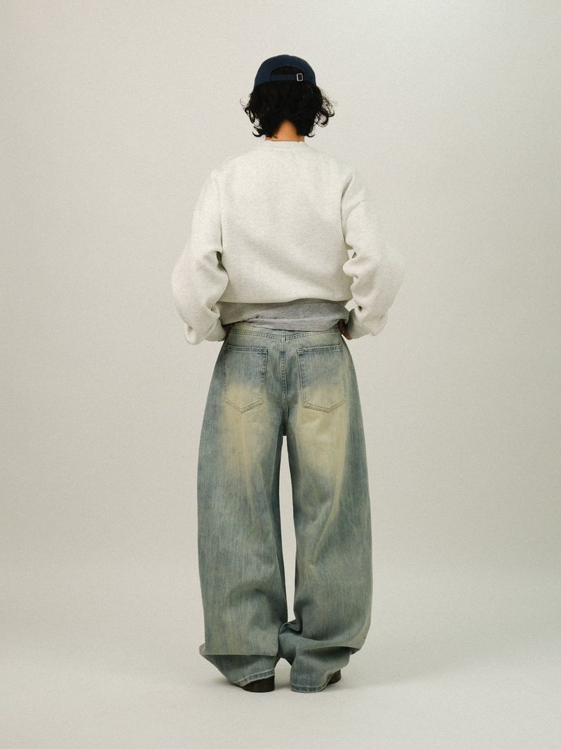 TD Yellow Washing Wide Denim
