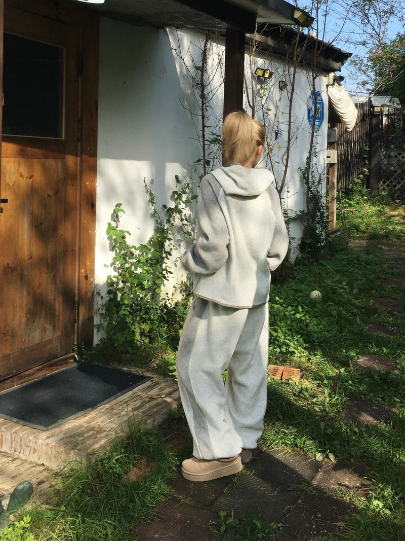 [SET] Fluffy Winter Fleece Zip-Up (3c)