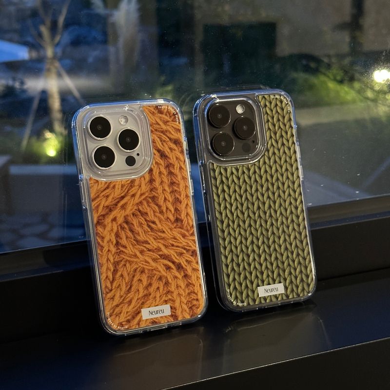 Knit Case Mustard (Jelly Hard)