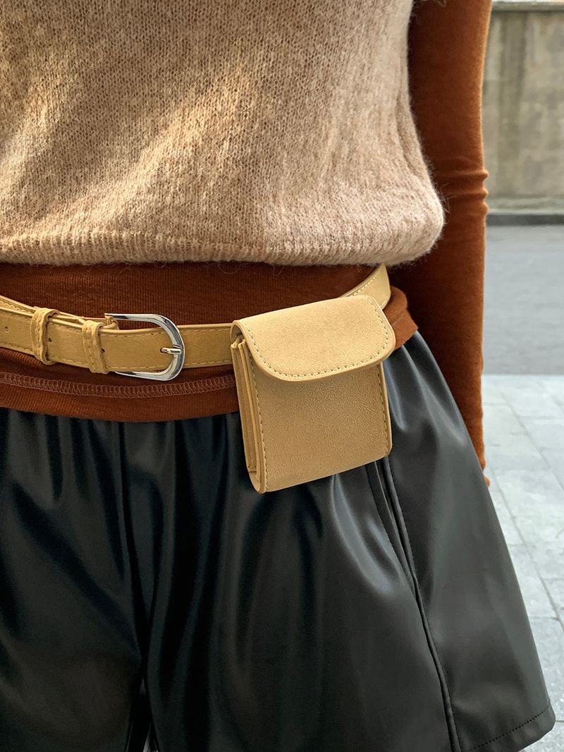 [MADE] Le Elle Leather Shorts