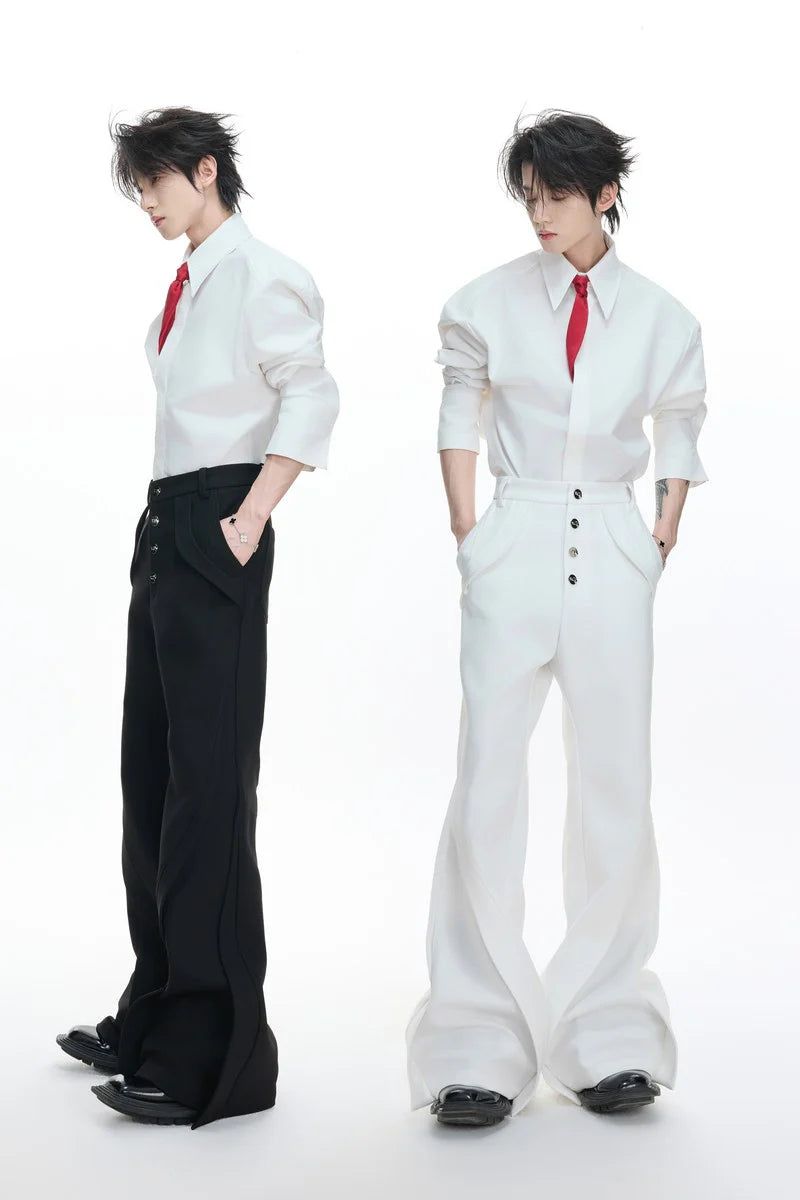 Argue Cultureの「Deconstructed Flare High Waist Pants(Pants)」