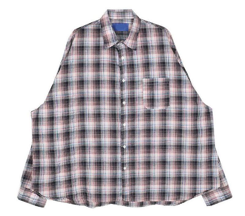 No.0780 F thin daddy check SHIRT