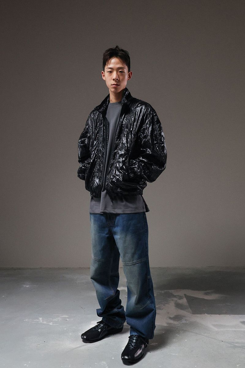 [Lab Series] Spider Leather Sneakers Black