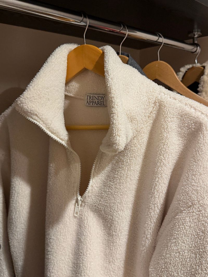[MADE] MEMBER FLEECE HALF ZIP-UP